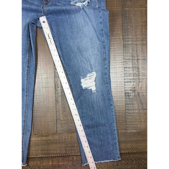 Melissa McCarthy High Rise Skinny Seven Jeans, Slimming Silhouette Size 16W - Picture 5 of 8